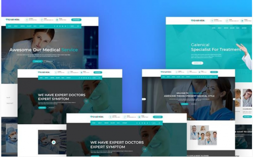 Galenical – Medical & Health Service WordPress Theme galenical medical health service wordpress theme