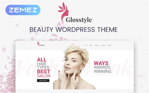 Glosstyle – Beauty Salon Elementor WordPress Theme glosstyle beauty salon elementor wordpress theme