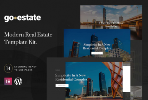 Go Estate – Real Estate Template Kit go estate real estate template kit