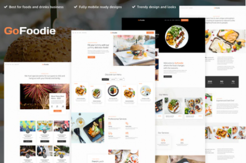 GoFoodie – A premium template kits for Elementor gofoodie a premium template kits for elementor