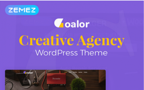 Goalor – Creative Agency Multipurpose Modern Elementor WordPress Theme goalor creative agency multipurpose modern elementor wordpress theme