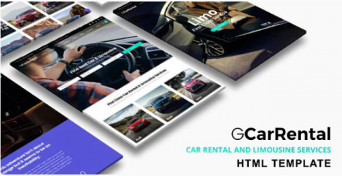 Grand Car Rental | Limousine HTML Template grand car rentallimousine html template