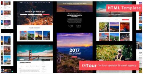 Grand Tour | Travel Agency HTML Template grand tour travel agency html template