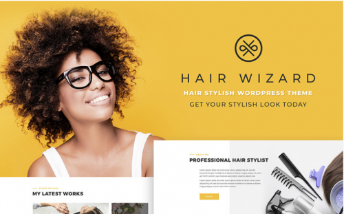 Hair Stylist WordPress Theme hair stylist wordpress theme
