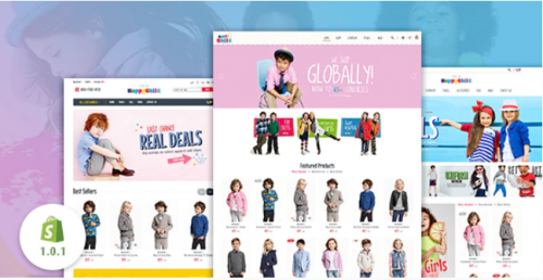 HappyChild – Multi Store Responsive Shopify Theme happychild multi store responsive shopify theme