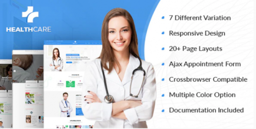 Health Care – Doctor Hospital Clinic Medical Responsive Website Template health care doctor hospital clinic medical responsive website template