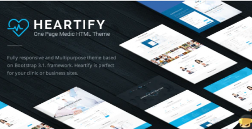 Heartify – Responsive Medical and Health Template heartify responsive medical and health template