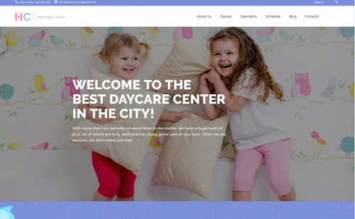 Highridge Center – Kindergarten & Child Care WordPress Theme highridge center kindergarten child care wordpress theme