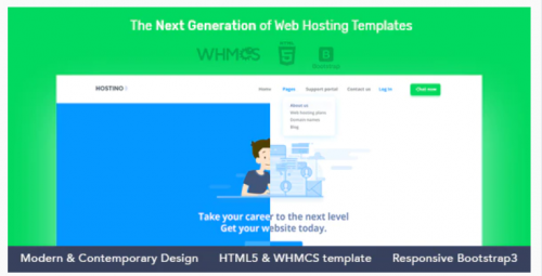 Hostino WHMCS Web Hosting Template hostino whmcs web hosting template