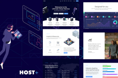 Hostplus – Hosting Services Template Kit hostplus hosting services template kit