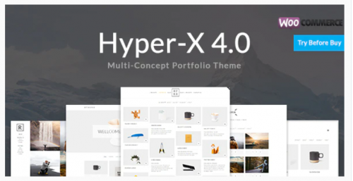 HyperX – Responsive WordPress Portfolio Theme 4.9.9.3 hyperx responsive wordpress portfolio theme