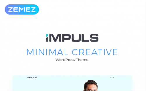 Impuls – Minimal Creative Business Elementor WordPress Theme impuls minimal creative business elementor wordpress theme