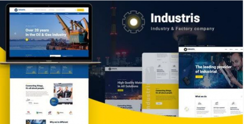Industris | Factory & Industrial HTML5 Template industris factory industrial html template