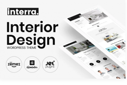 Interra – Interior Designer Portfolio WordPress Theme interra interior designer portfolio wordpress theme