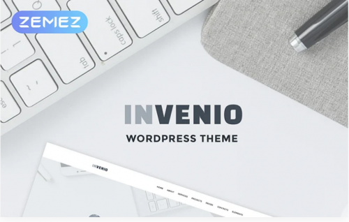 Invenio – Classy Financial Advisor WordPress Theme invenio classy financial advisor wordpress theme