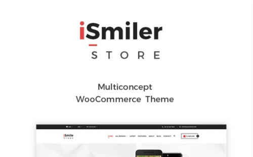 Ismiler – Electronics Store WooCommerce Theme ismiler electronics store woocommerce theme