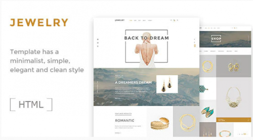Jewelry- Ecommerce HTML5 Template jewelry ecommerce html template