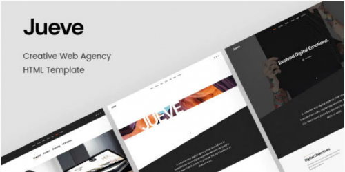 Jueve | Creative Agency Onepage HTML Template jueve