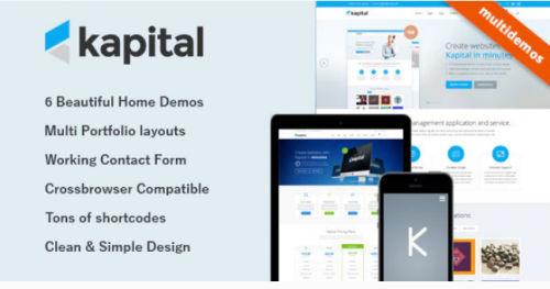 Kapital – Responsive Multi-Purpose Template kapital responsive multi purpose template