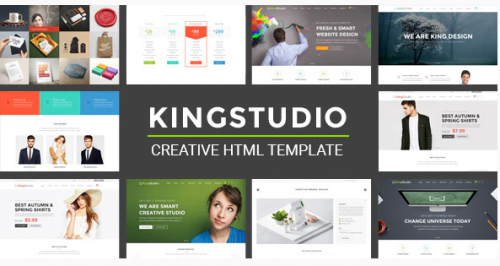 Kingstudio – MultiPurpose HTML Template kingstudio multipurpose html template