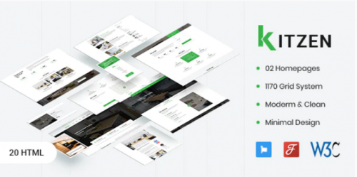 Kitzen | Modern Kitchen HTML Template kitzen modern kitchen html template