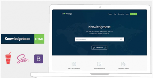 Knowledge – Knowledgebase & Documentation HTML Template knowledge knowledgebase documentation html template