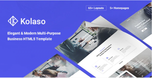 Kolaso – Modern Multi-Purpose HTML5 Template kolaso modern multi purpose html template