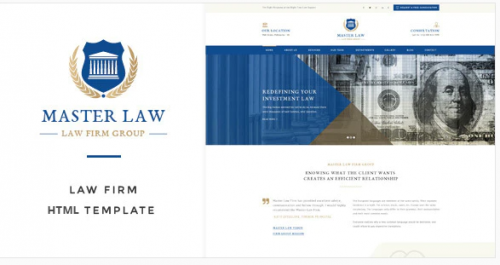 Law Master – Attorney & Lawyer HTML Template law master attorney lawyer html template