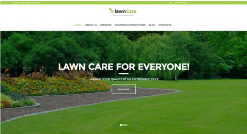 Lawn Care – Lawn Mowing & Landscape WordPress Theme lawn care lawn mowing landscape wordpress theme
