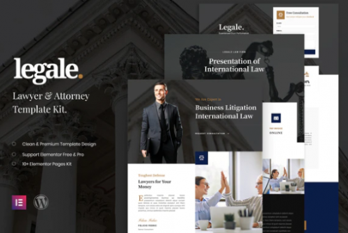 Legale – Lawyer & Law Firm Template Kit legale lawyer law firm template kit