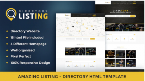 Listing – Directory Multipurpose HTML Template listing directory multipurpose html template