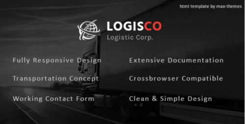 Logisco – Logistics & Transportation HTML Template logisco logistics transportation html template