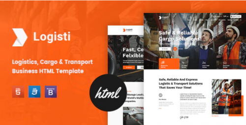 Logisti – Logistics & Transport HTML5 Template logisti logistics transport html template