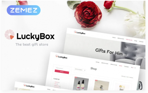 LuckyBox – Gift Store Elementor WooCommerce Theme luckybox gift store elementor woocommerce theme