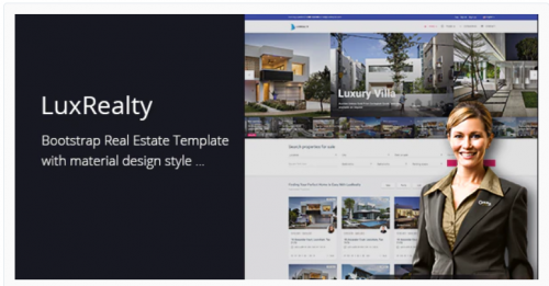 Lux Realty – Real Estate,Property Material Design lux realty real estateproperty material design
