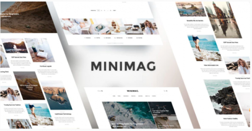 MINIMAG – Magazine & Blog HTML Template minimag magazine blog html template