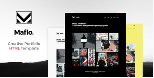 Maflo – HTML Portfolio maflo html portfolio