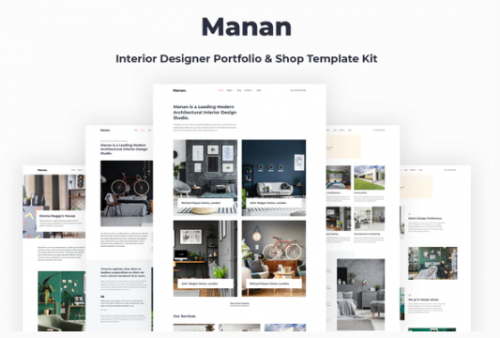 Manan – Interior Designer Elementor Template Kit manan interior designer elementor template kit