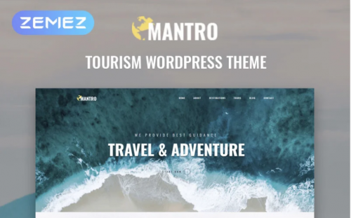 Mantro – Tourism One Page Modern Elementor WordPress Theme mantro tourism one page modern elementor wordpress theme