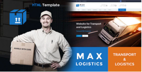 Max Logistics – Responsive HTML Template max logistics responsive html template