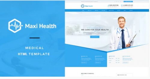 Maxi Health – Responsive HTML Template maxi health responsive html template
