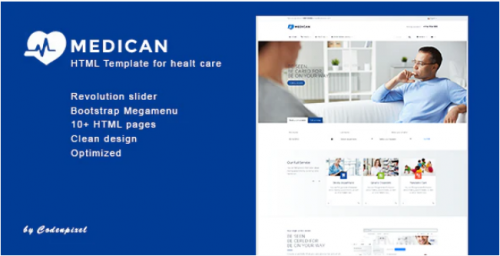 Medican – Health, Medical,Booking, Hospital Template medican health medicalbooking hospital template