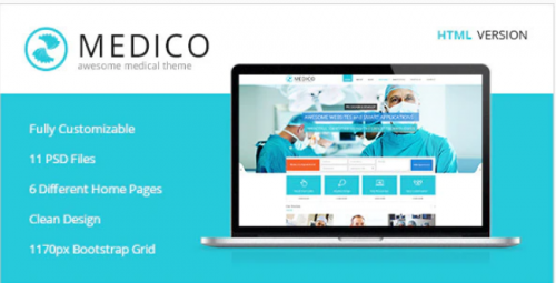 Medico -Medical & Health HTML5 Template medico medical health html template