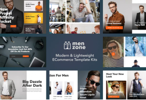 Menzone – Modern eCommerce Template Kit menzone modern ecommerce template kit