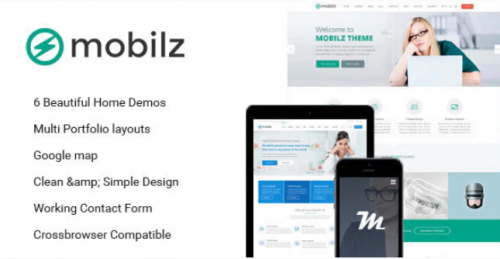 Mobilz – Responsive Multi-Purpose HTML Template mobilz responsive multi purpose html template