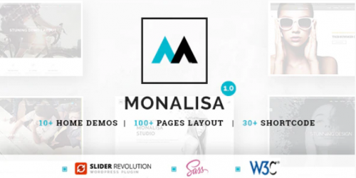 Monalisa – Business HTML Template monalisa business html template