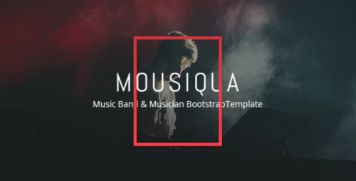Mousiqua – Music Band Html Template mousiqua music band html template