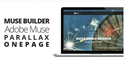 Muse Builder | Parallax OnePage Muse Template muse builder parallax onepage muse template