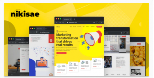 Nikisae – Digital Marketing Agency HTML Template nikisae digital marketing agency html template