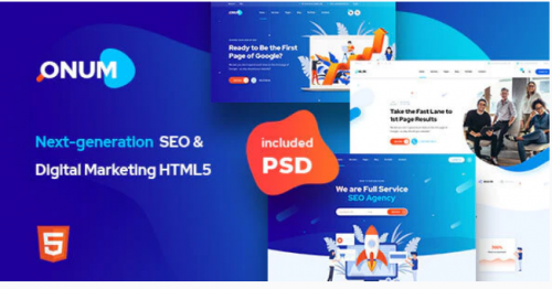 Onum – SEO & Marketing HTML5 Template onum seo marketing html template